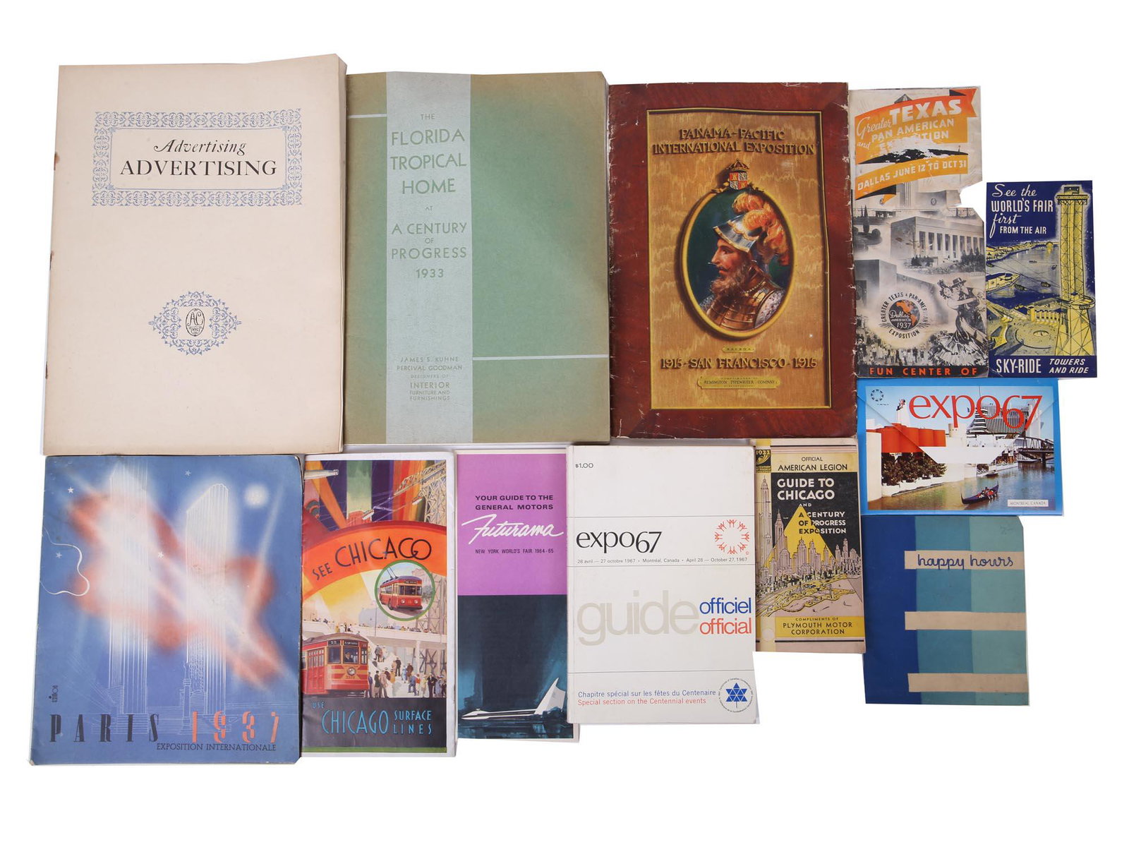 COLLECTION OF VINTAGE, ANTIQUE WORLD FAIR ITEMS (1 of 9)