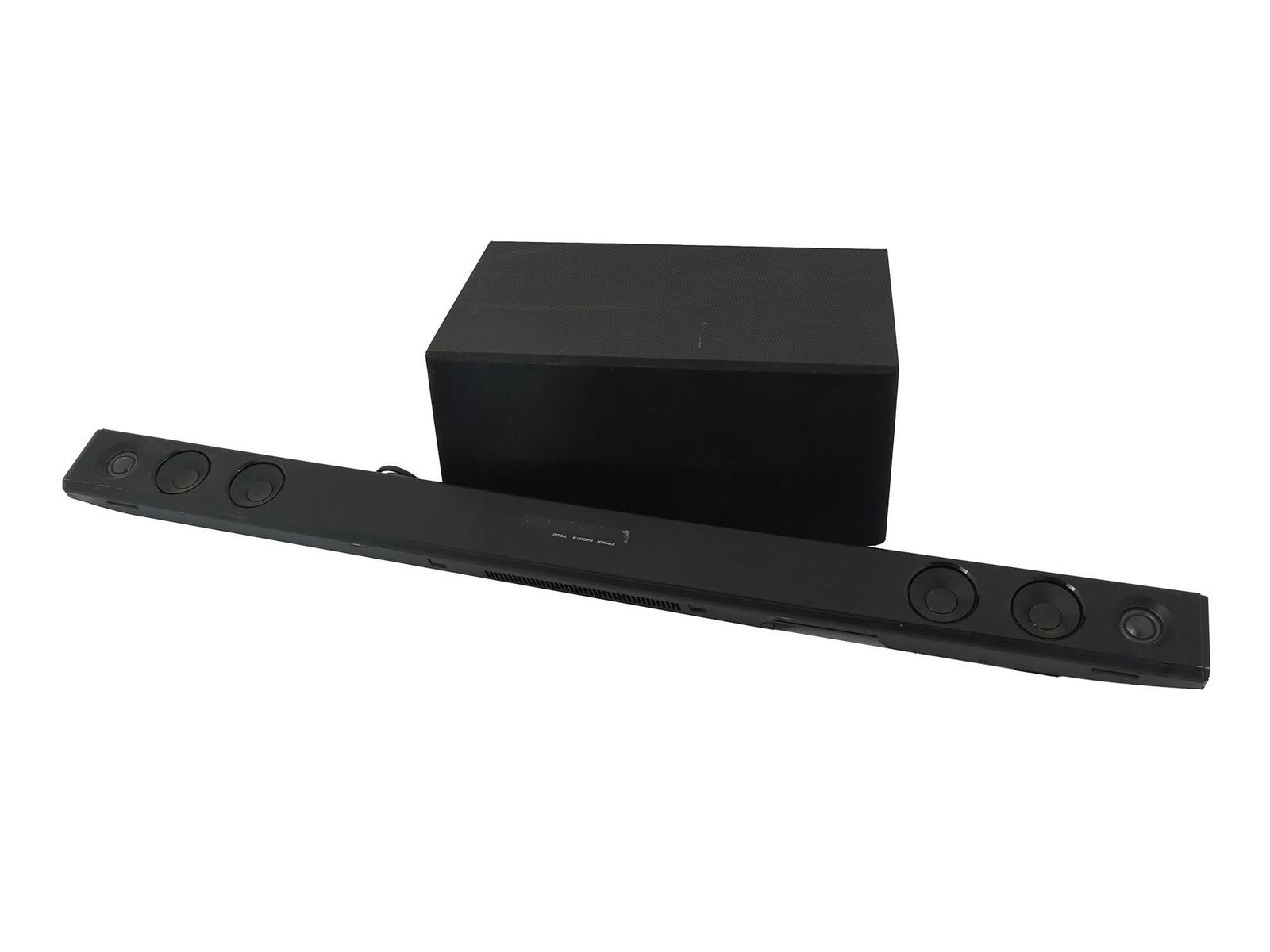 LG S55A3-D WIRELESS ACTIVE SUBWOOFER W. SOUND BAR (1 of 10)