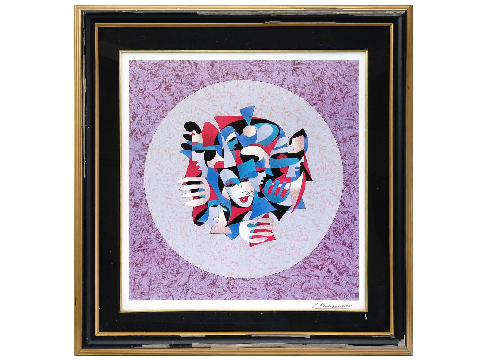 UKRAINIAN SERIO LITHOGRAPHY BY ANATOL KRASNYANSKY (1 of 5)