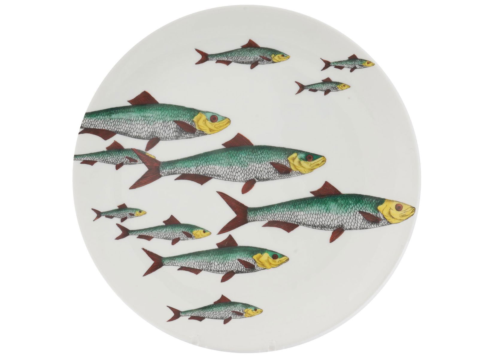 ITALIAN FISH PORCELAIN PLATE BY PIERO FORNASETTI (1 of 3)