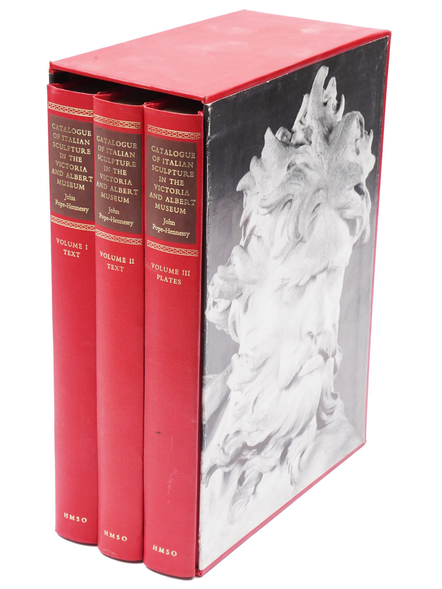 ITALIAN SCULPTURE BOOK SET BY JOHN POPE-HENNESSY (1 of 4)