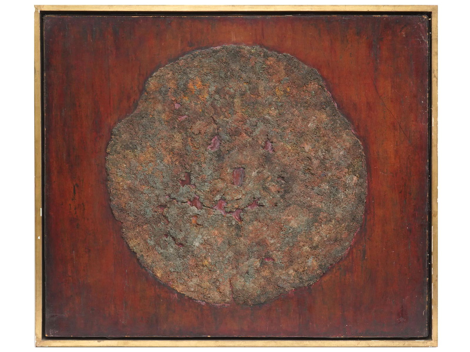 ARGENTINIAN MIXED MEDIA PAINTING L GOWLAND MORENO (1 of 5)