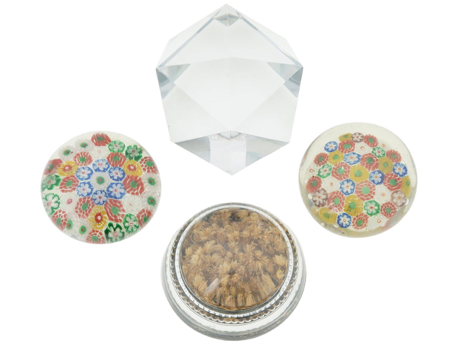 COLLECTION OF FRENCH ITALIAN GLASS PAPERWEIGHTS (1 of 7)