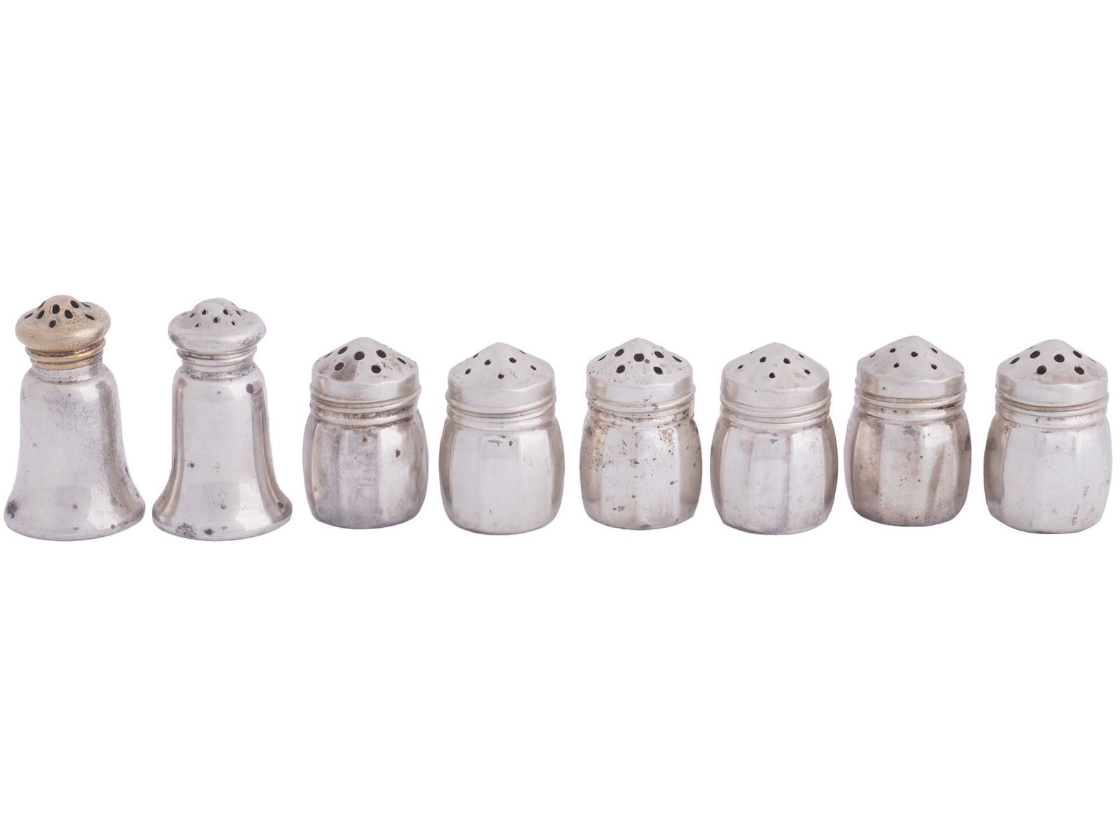 GORHAM STERLING SILVER SALT AND PEPPER SHAKERS (1 of 6)