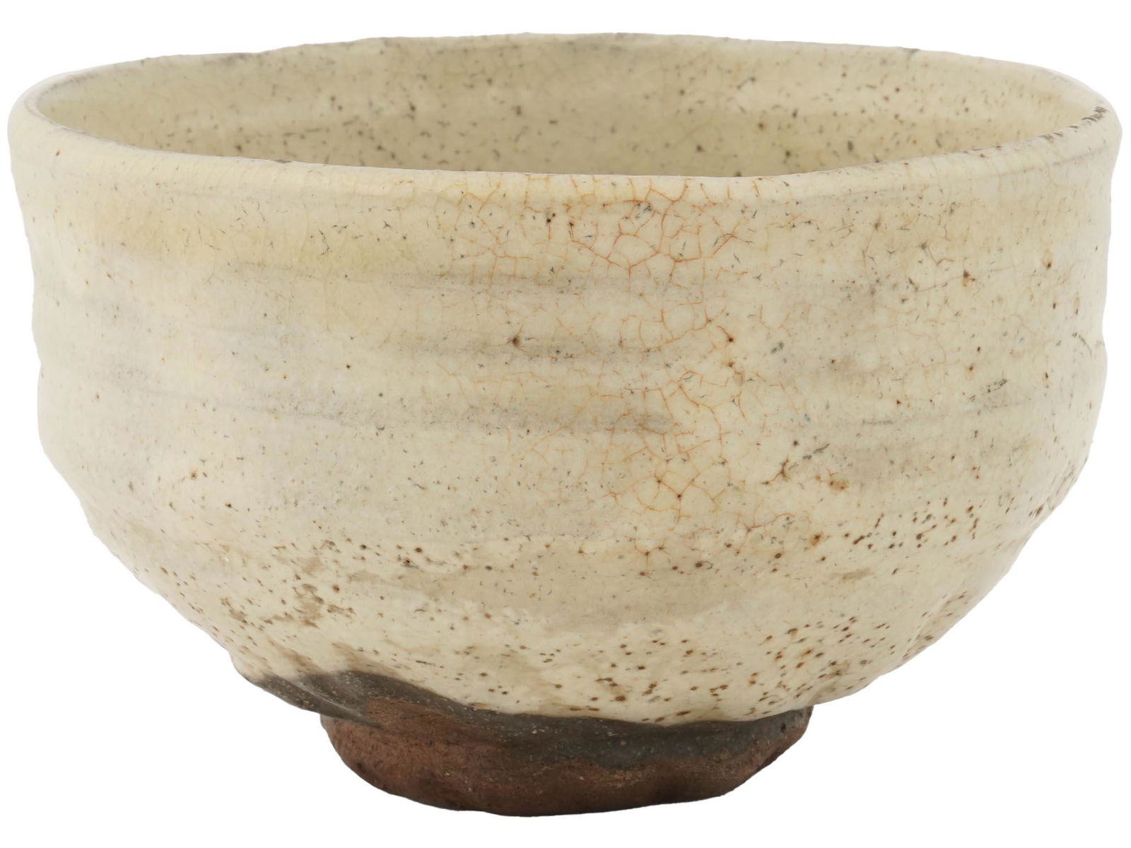 19TH CENTURY JAPANESE FOOTED GLAZED CERAMIC BOWL (1 of 4)