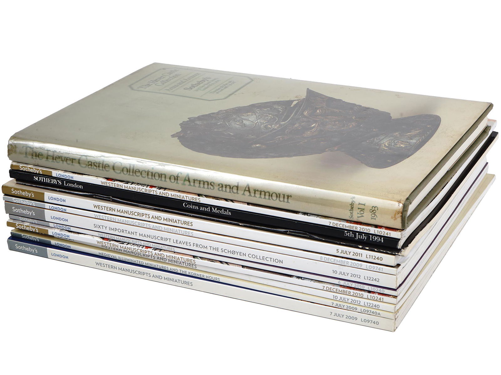 SOTHEBYS AUCTION CATALOGS ON WESTERN MANUSCRIPTS (1 of 10)