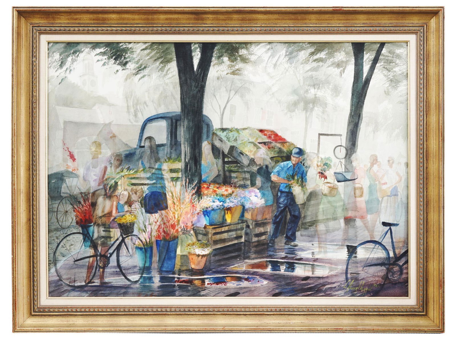 C. ROBERT PERRIN AMERICAN WATERCOLOR PAINTING (1 of 5)