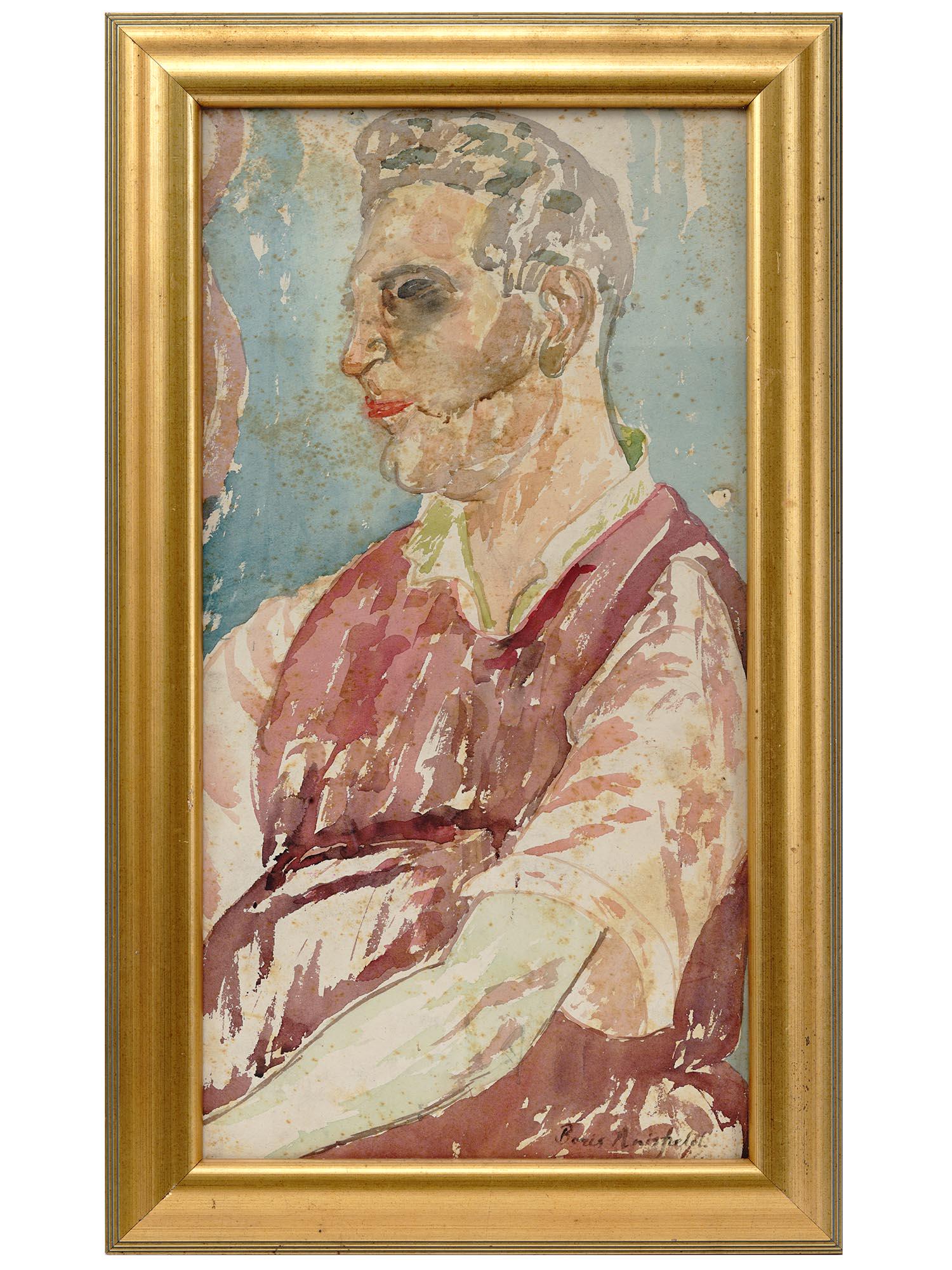 RUSSIAN MALE PORTRAIT PAINTING BY BORIS ANISFELD (1 of 4)