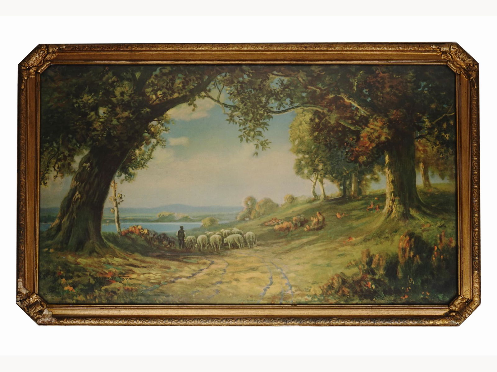 INDIAN SUMMER PRINT AFTER ROBERT ATKINSON FOX (1 of 10)