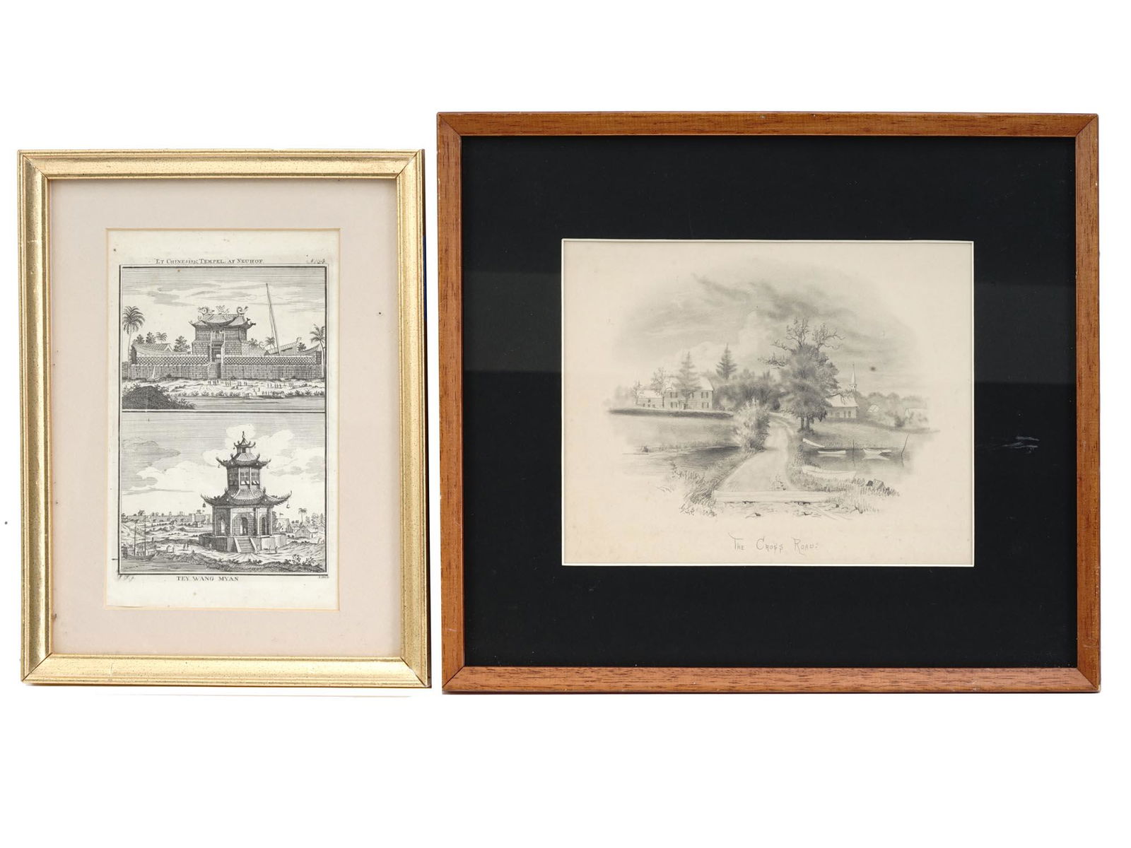 PRINT BY JACQUES BELLIN, DRAWING BY GILBERT SCOTT (1 of 8)