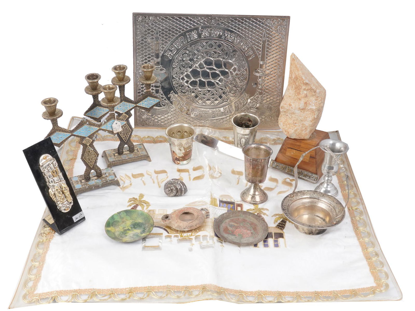 RELIGIOUS JUDAICA ART ACCESSORIES SHABBAT DECOR (1 of 17)