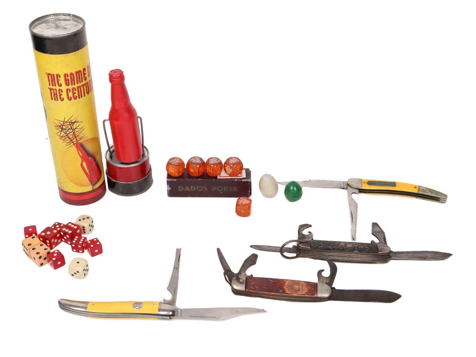 COLLECTION OF ASSORTED GAME ITEMS POCKET KNIVES (1 of 6)