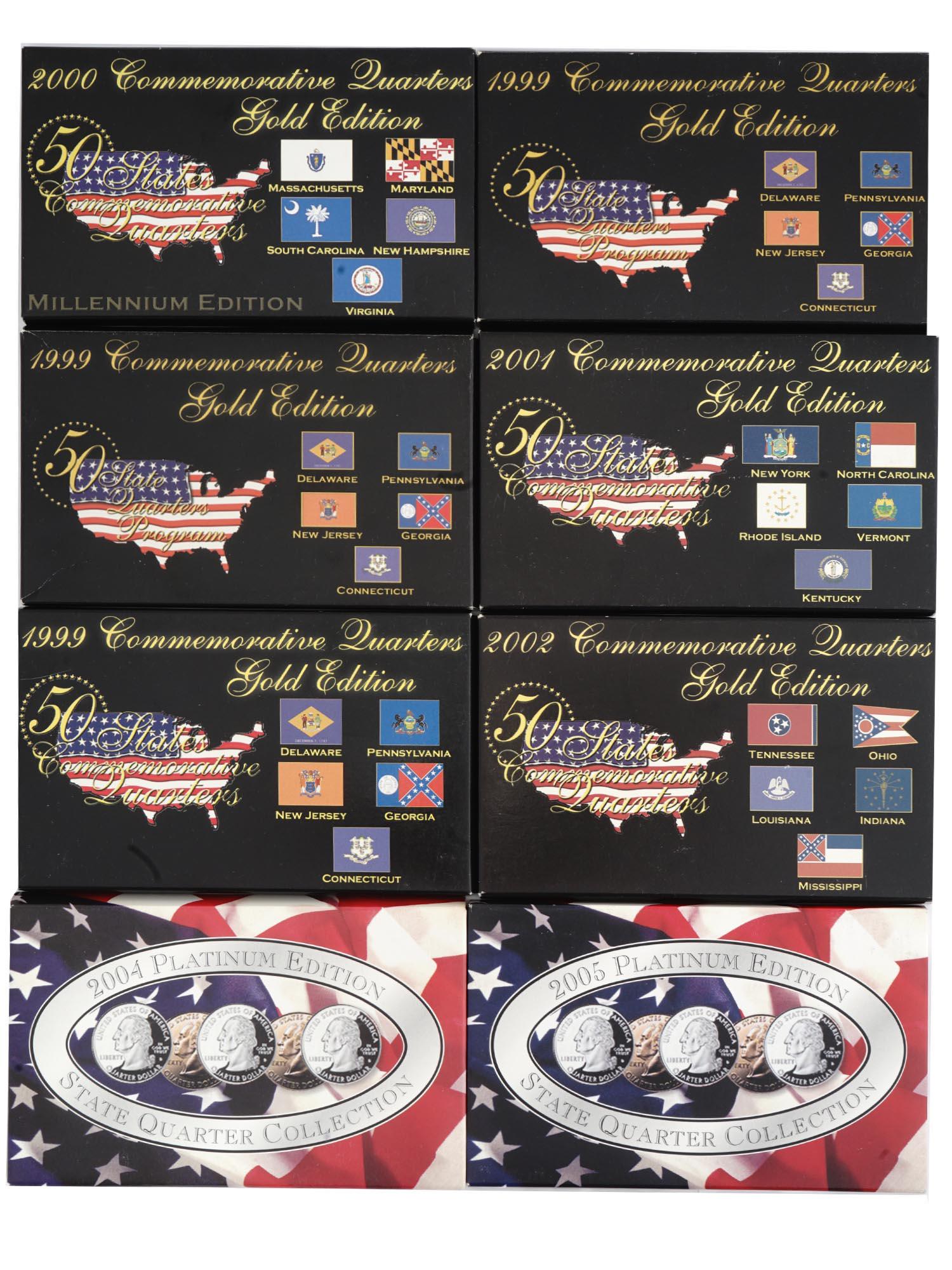 GROUP OF AMERICAN COMMEMORATIVE QUARTERS COINS (1 of 3)