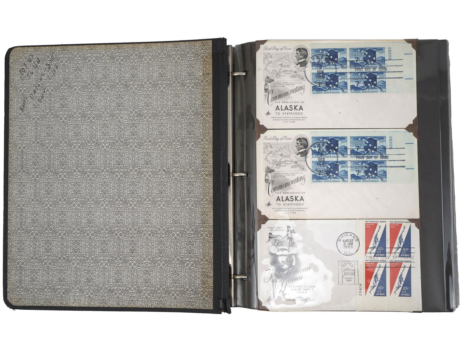 VINTAGE AMERICAN FIRST DAY COVER PHILATELY ALBUM (1 of 5)