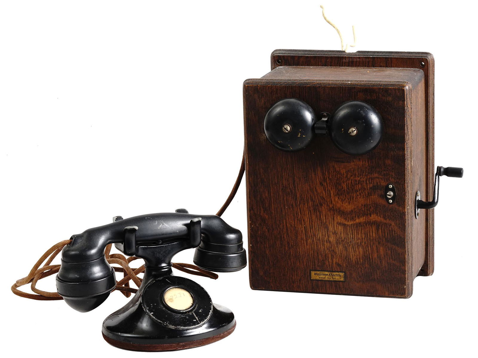 MID CENT WESTERN ELECTRIC 102 TELEPHONE DESK SET (1 of 6)