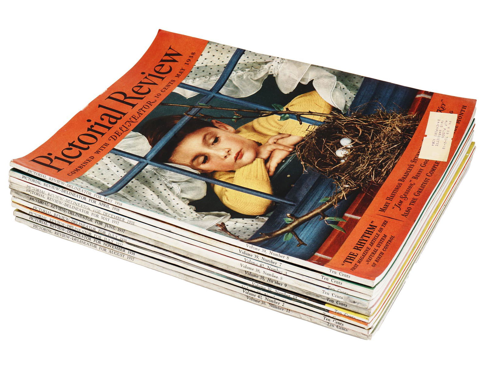 COLLECTION OF AMERICAN PICTORIAL REVIEW MAGAZINES (1 of 8)