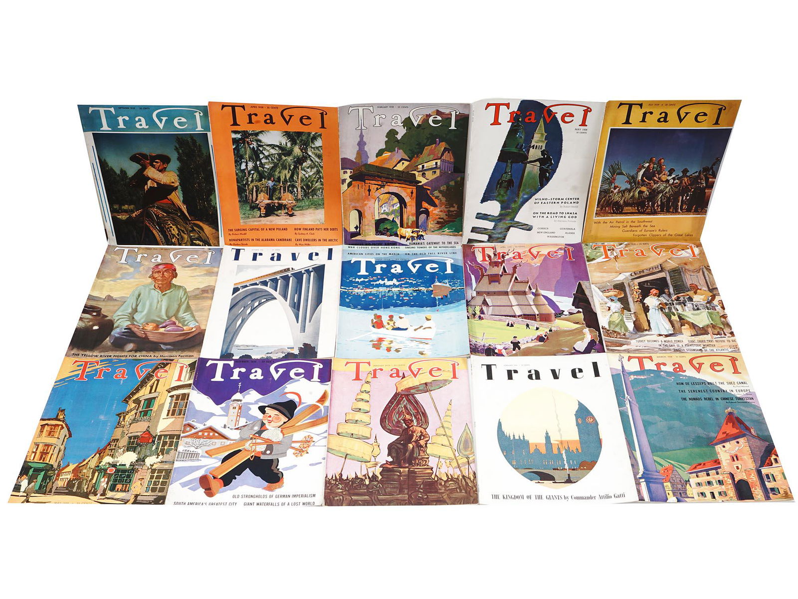 COLLECTION OF AMERICAN TRAVEL HOLIDAYS MAGAZINES (1 of 7)