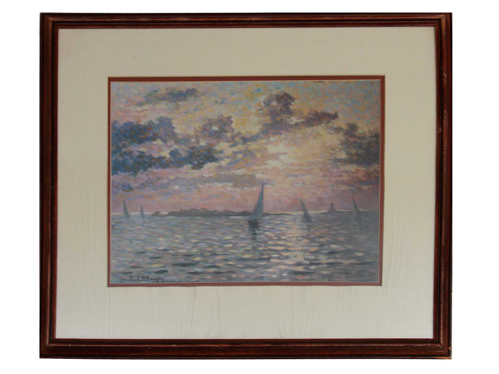 FRENCH PRINT AFTER PAINTING BY JEAN-PAUL SAVIGNY (1 of 4)