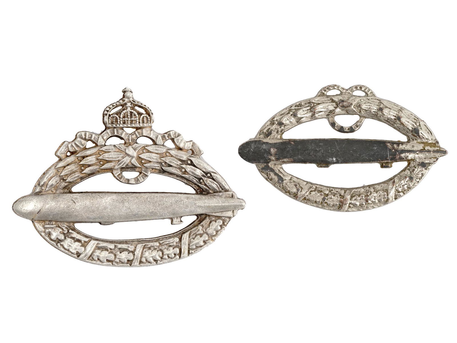 WWI GERMAN ARMY ZEPPELIN AIR SHIP PILOT BADGES (1 of 3)