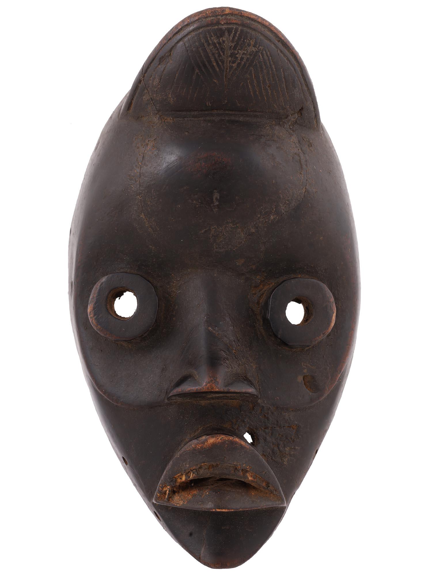ANTIQUE AFRICAN CARVED WOOD MANDE TRIBAL DAN MASK (1 of 6)