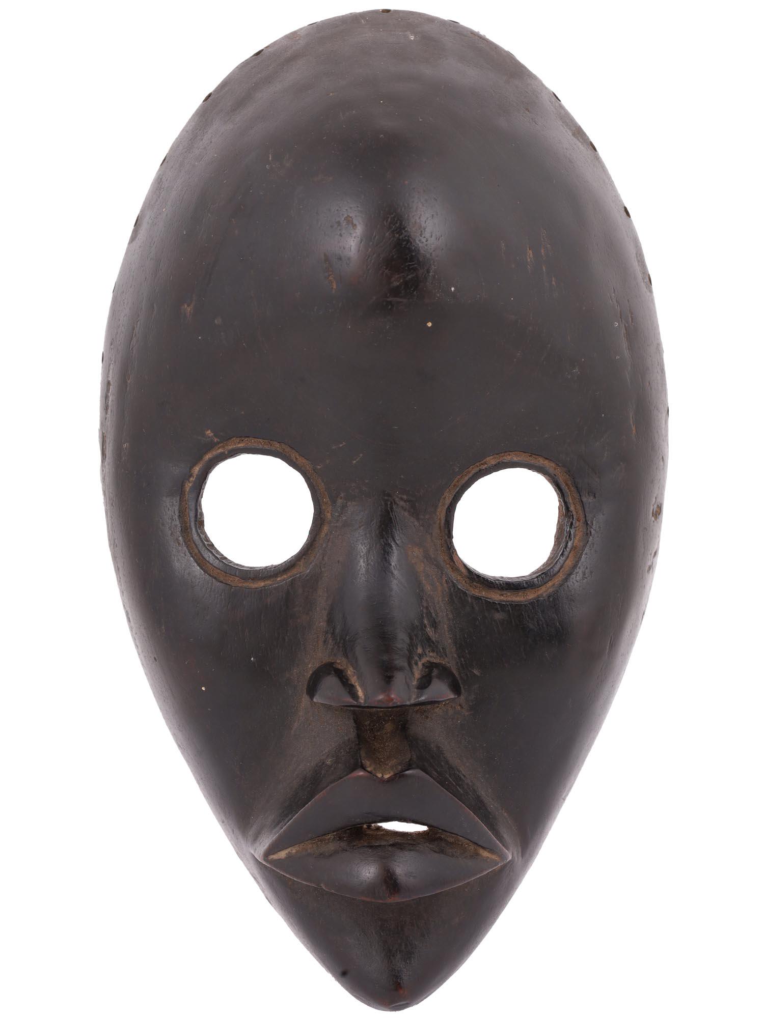 ANTIQUE AFRICAN CARVED WOOD MANDE TRIBAL DAN MASK (1 of 5)
