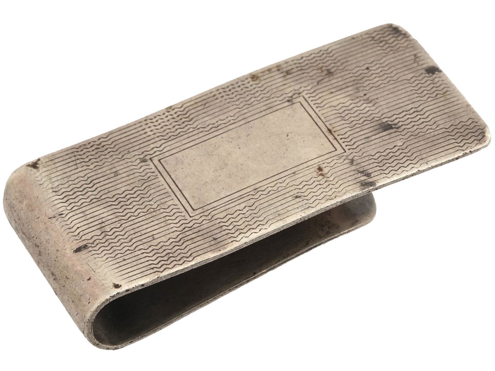 MID CENTURY DOSKOW STERLING SILVER MONEY CLIP (1 of 4)