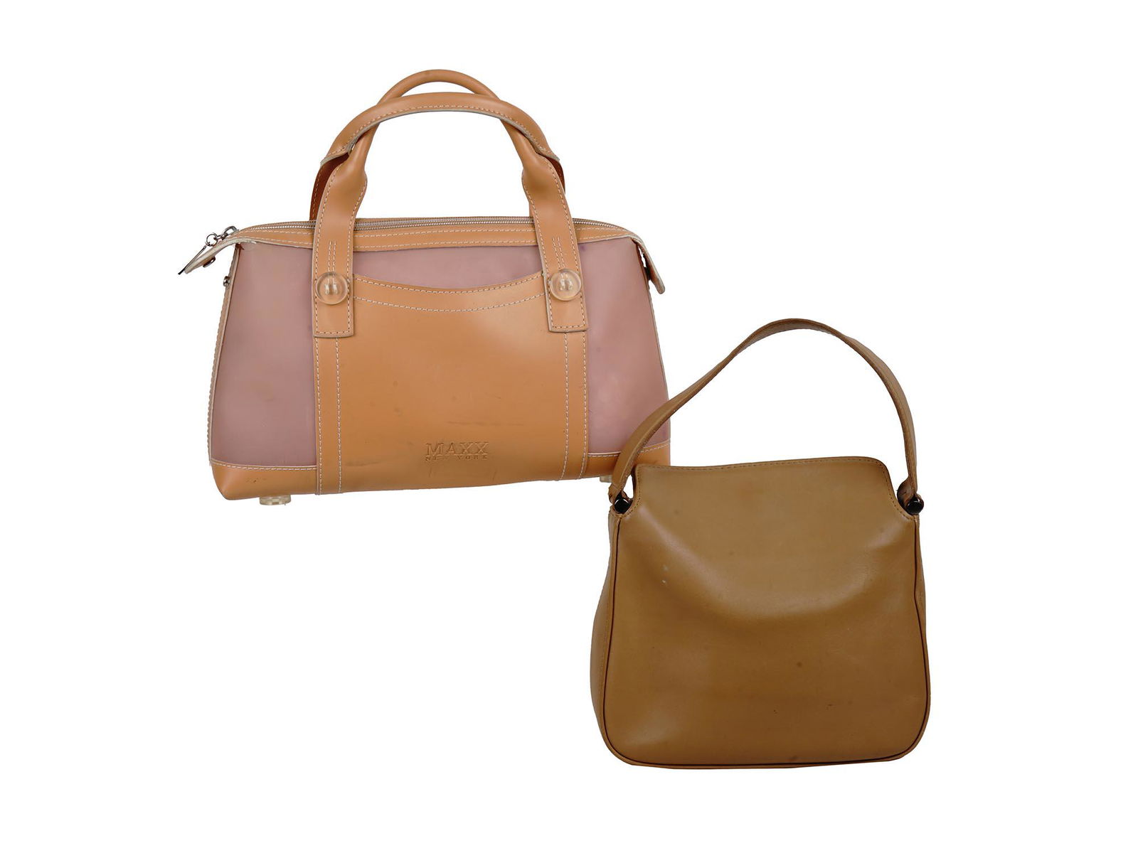 PAIR OF MAXX AND COACH SEMI SHOULDERS HAND BAGS (1 of 11)