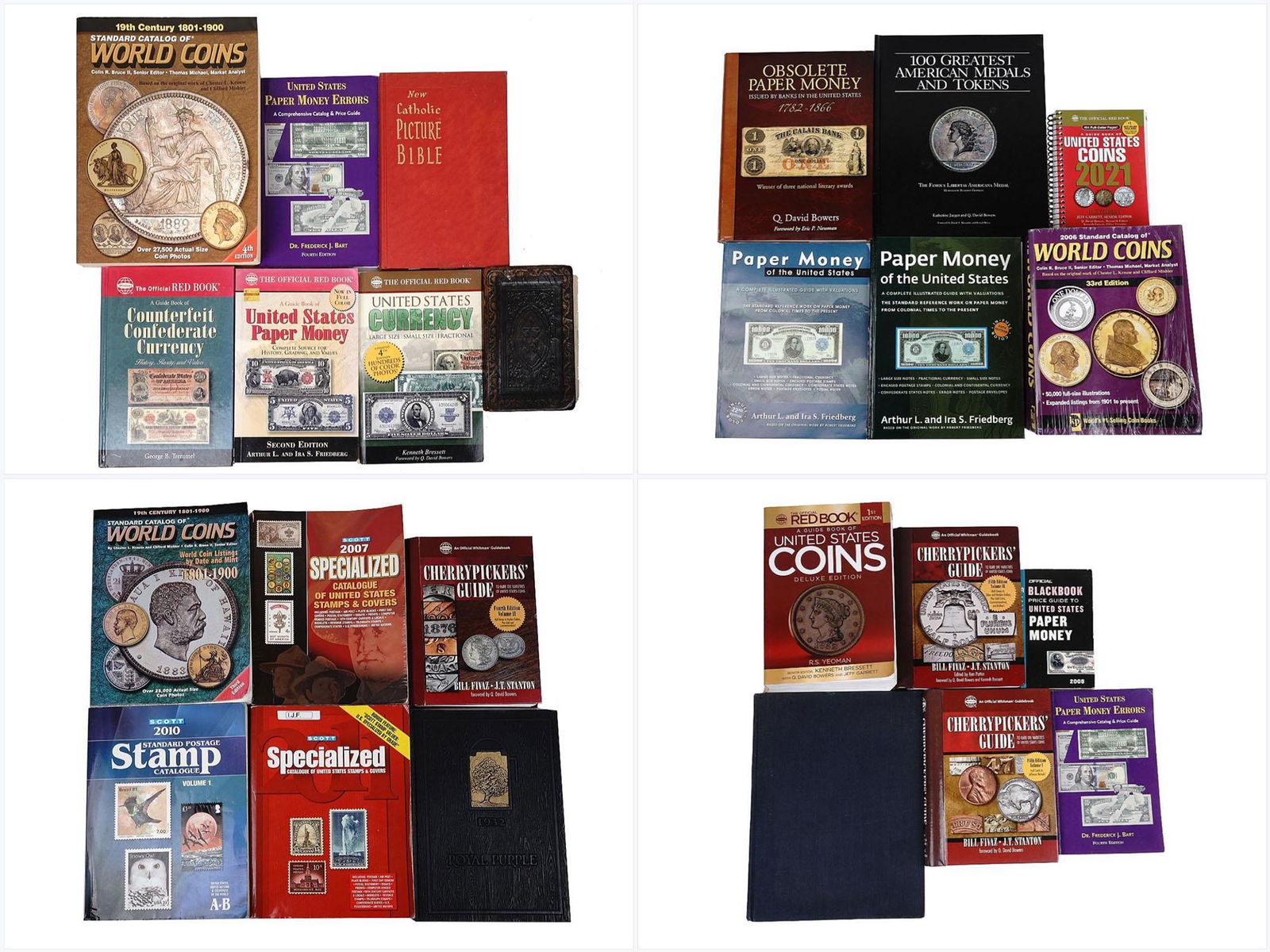 BOOKS COLLECTION PHILATELY, NUMISMATIC AND MORE (1 of 11)