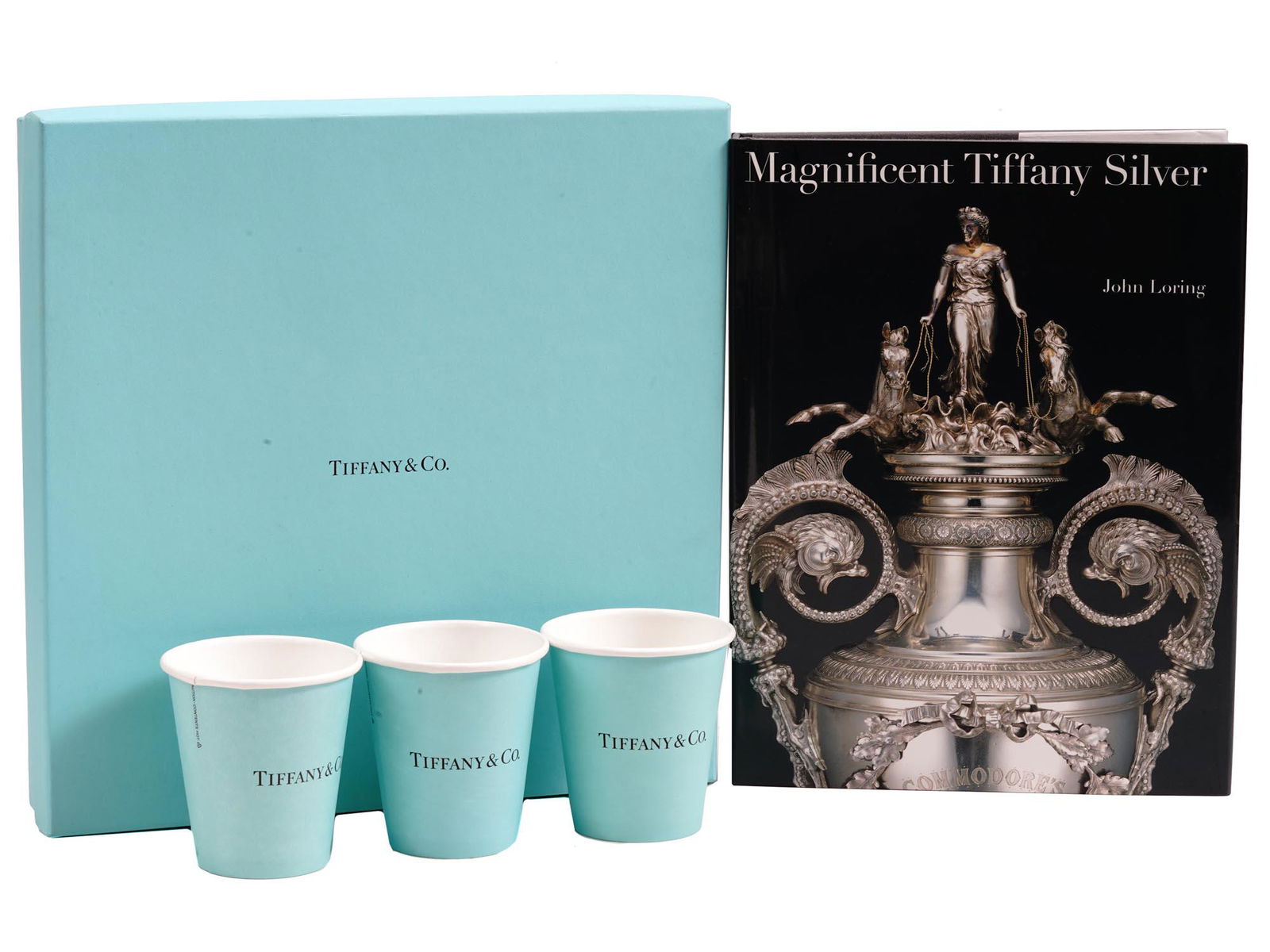 MAGNIFICENT TIFFANY SILVER BOOK BY J. LORING IOB (1 of 9)