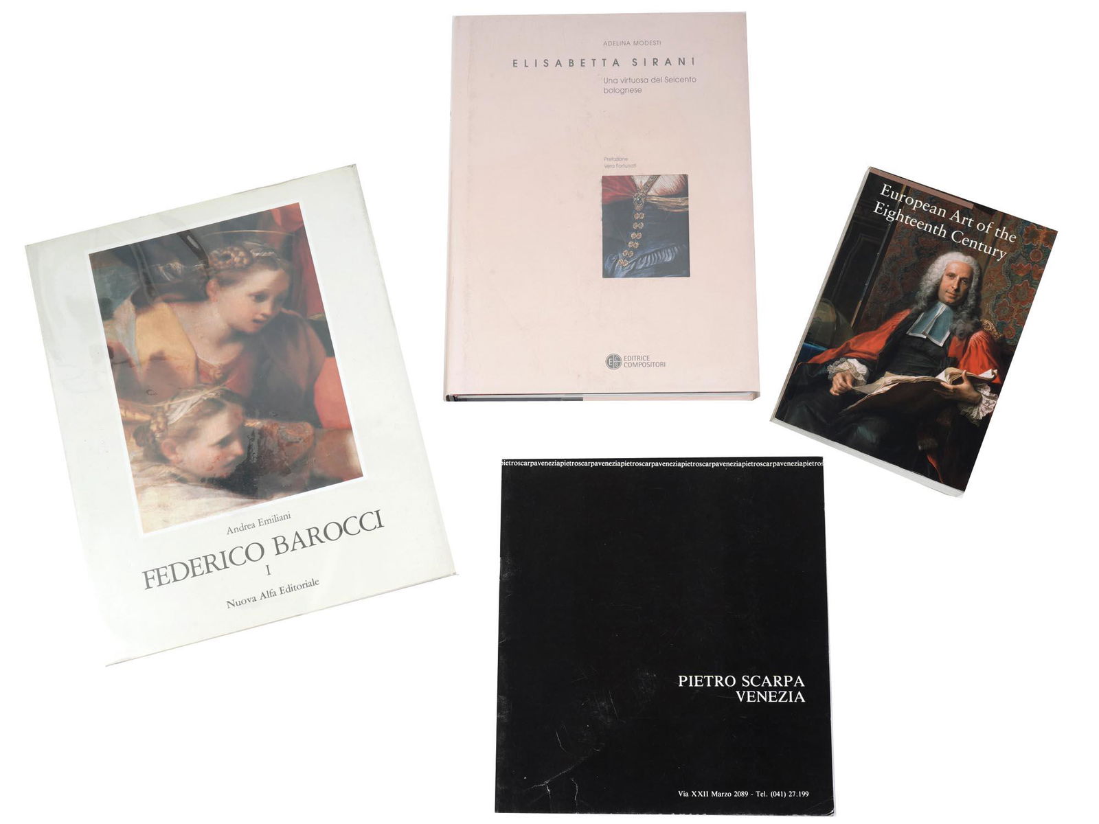 VINTAGE ITALIAN BAROCCO ART BOOKS AND CATALOGUES (1 of 5)