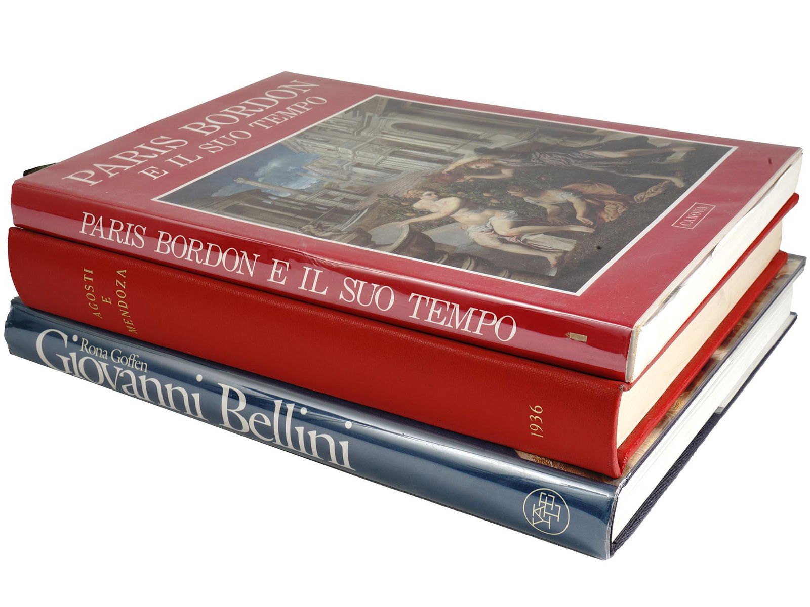 VINTAGE COLLECTION OF BOOKS ABOUT ITALIAN ART (1 of 6)