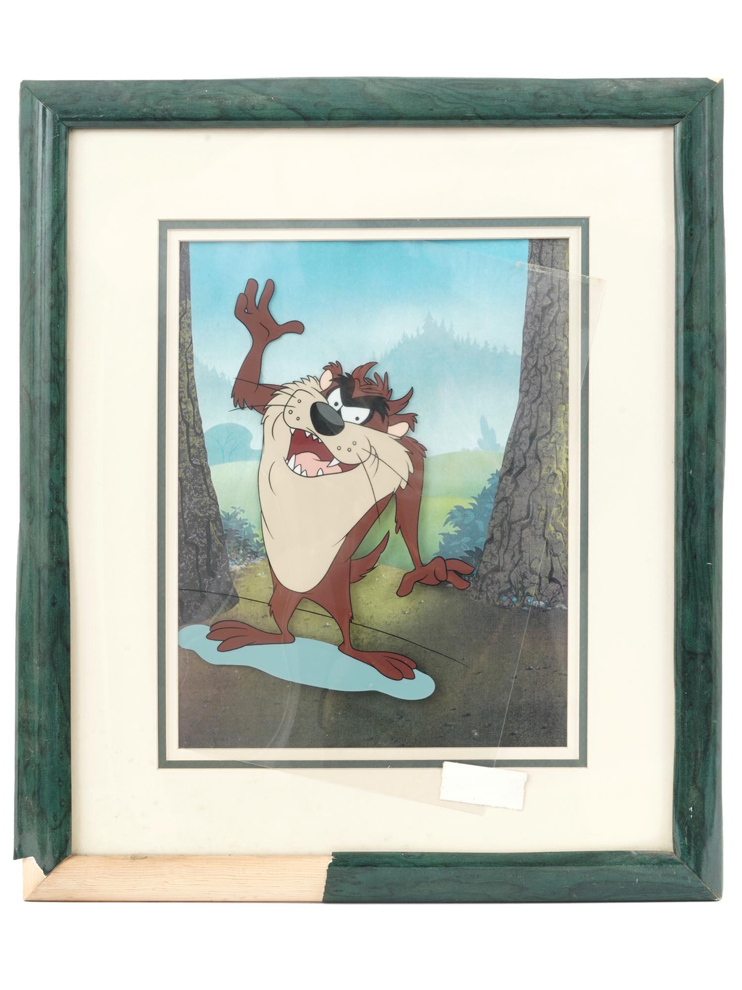CARTOON PRINT TAZ BY ROBERT MCKIMSON PRODUCTIONS (1 of 4)