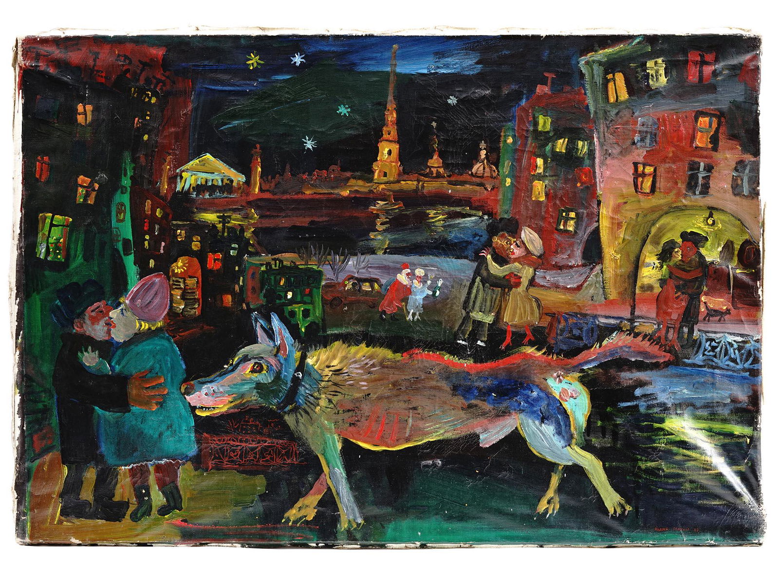 RUSSIAN CITYSCAPE OIL PAINTING BY ANDREY SEMENOV (1 of 6)