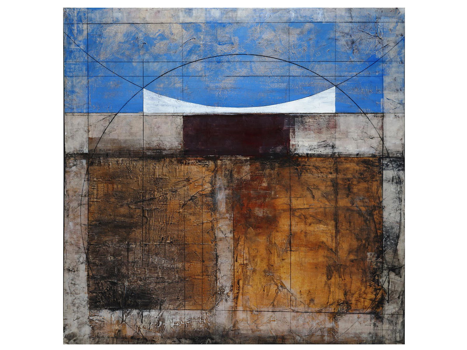 ABSTRACT MIXED MEDIA PAINTING BY CHECO DIEGO (1 of 7)