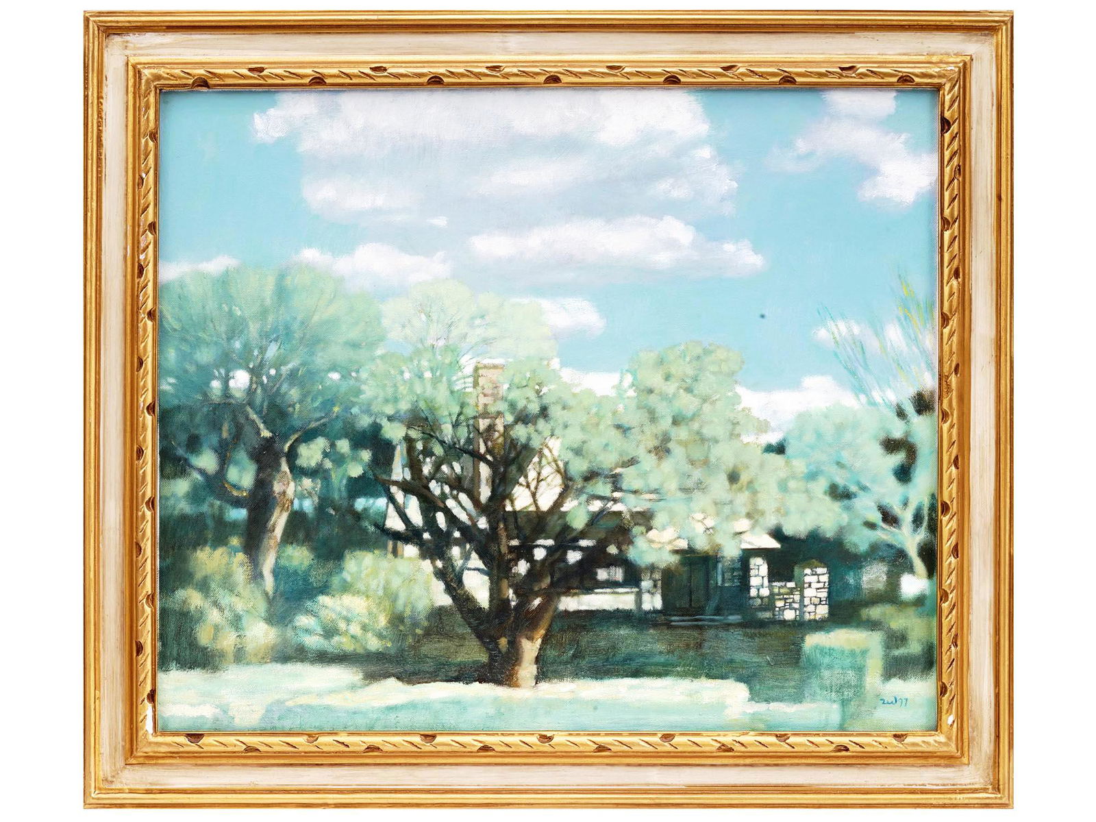 ZHU WEI CHINESE IMPRESSIONIST OIL PAINTING 1997 (1 of 6)