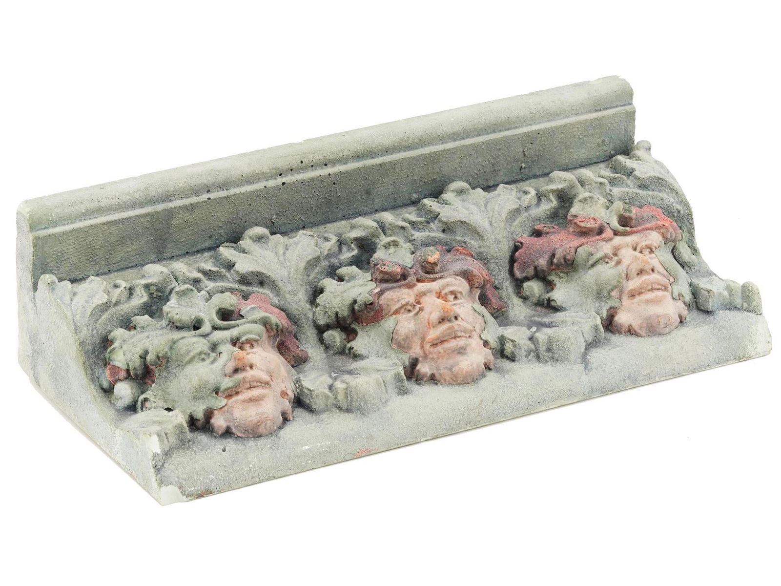 ANTIQUE 19 C ITALIAN GRAND TOUR MASKARON CORNICE (1 of 5)