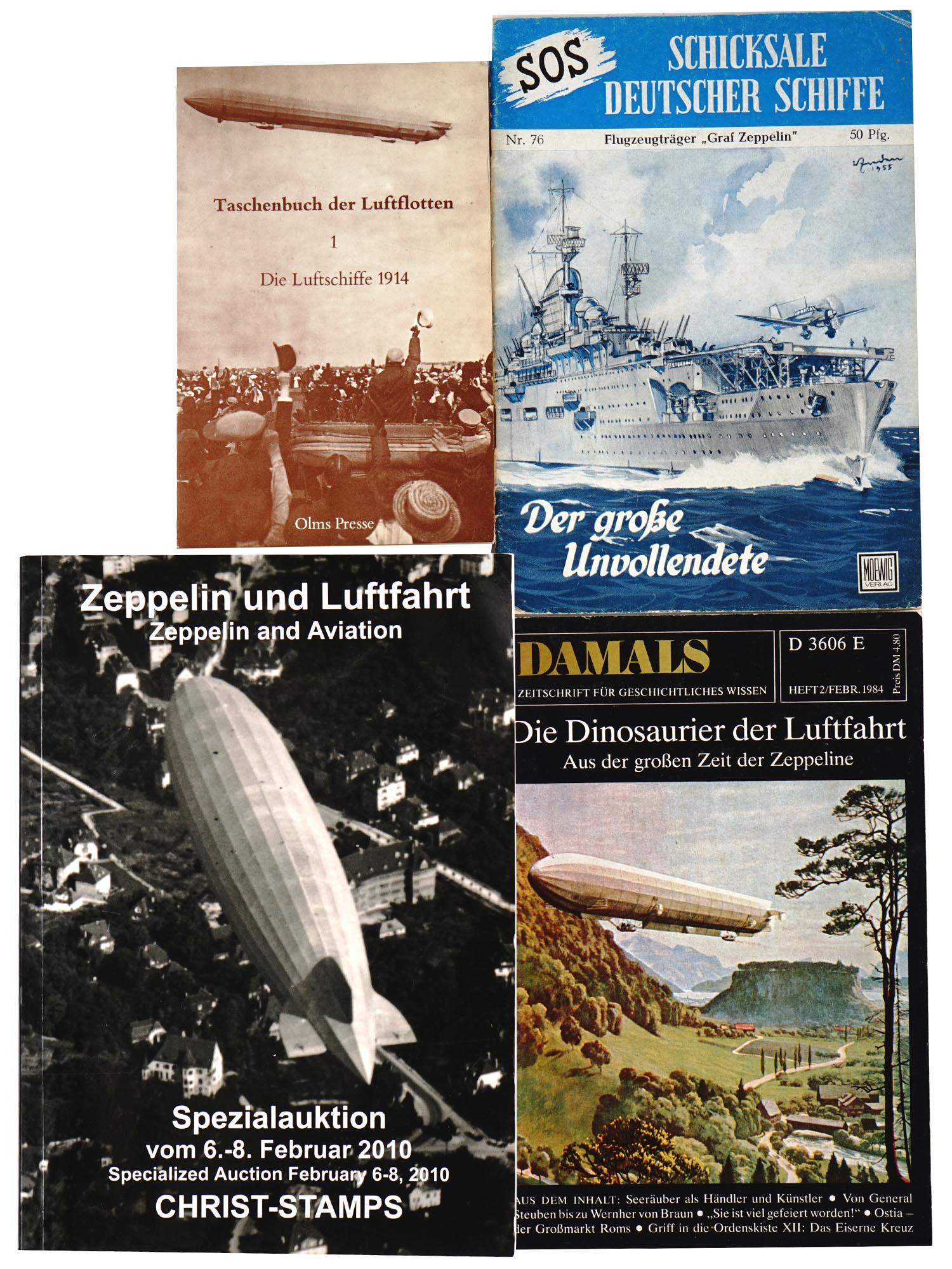 VINTAGE AIRSHIP ZEPPELIN AVIATION HISTORY BOOKS (1 of 11)