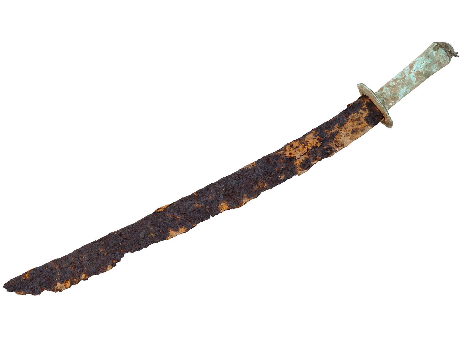 ANCIENT CHINESE QIN DYNASTY IRON SWORD (1 of 6)
