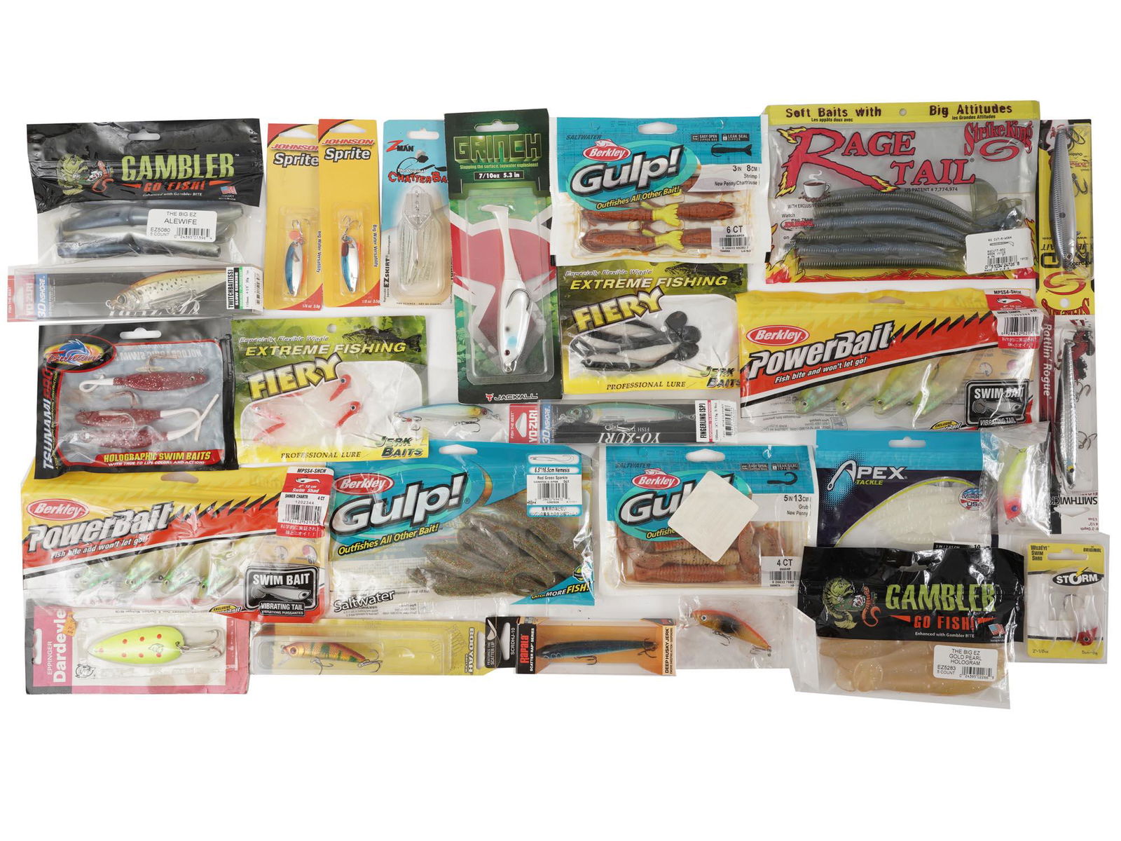 VINTAGE BERLKLEY JERK BAITS JOHNSON FISHING LURES (1 of 5)