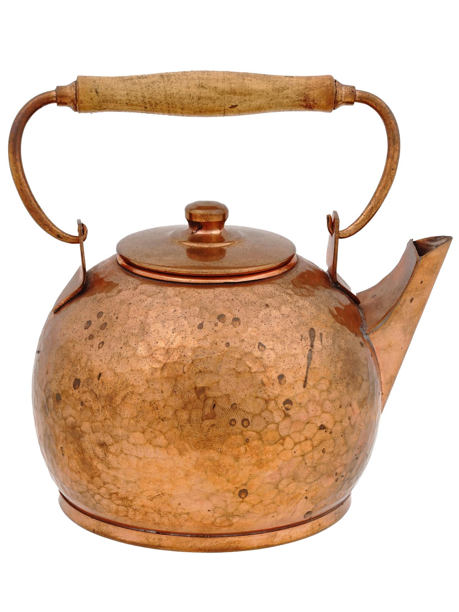 VINTAGE RECUERDO CHILE HAMMERED COPPER TEAPOT (1 of 7)