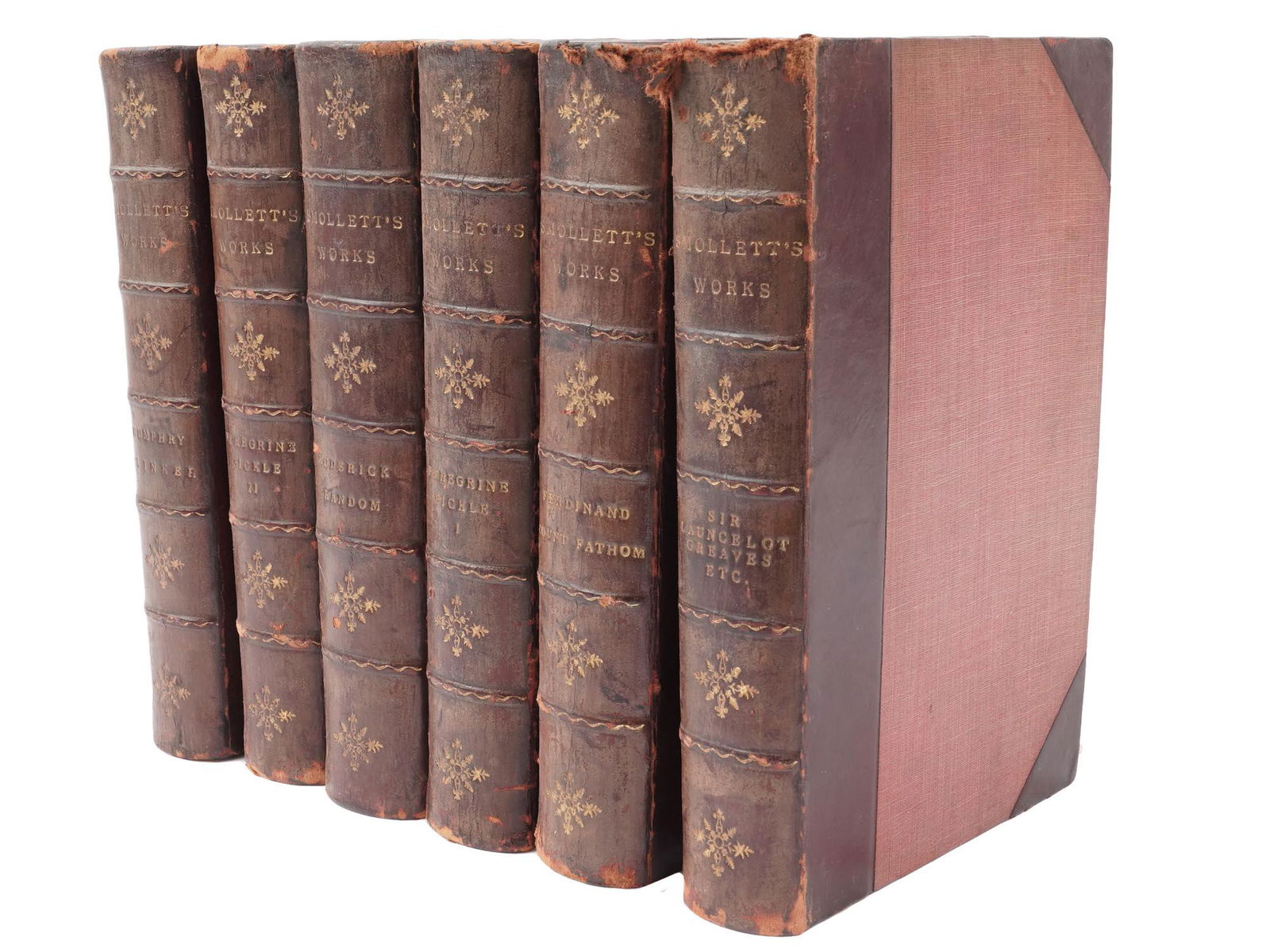 ANTIQUE TOBIAS SMOLLETT BOOK EDITION COLLECTION (1 of 6)