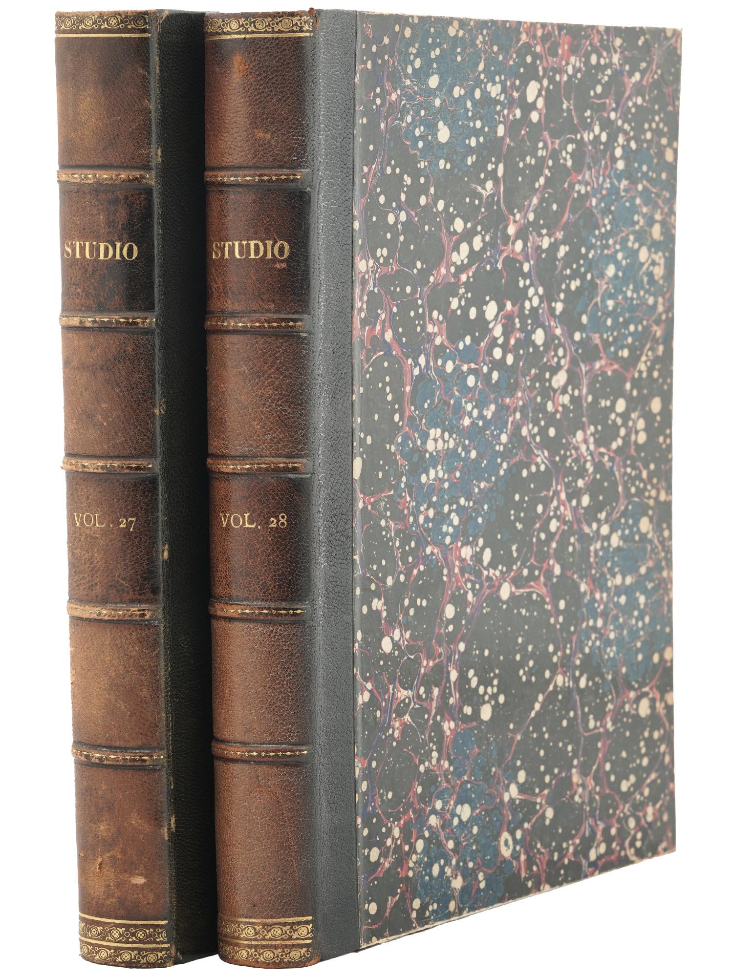 EARLY 20TH C THE STUDIO MAGAZINE ISSUES 27 AND 28 (1 of 6)