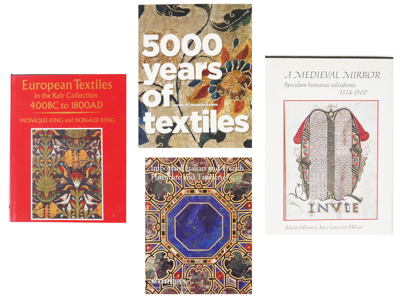 VINTAGE ART BOOKS FURNITURE, TEXTILES, TAPESTRIES (1 of 9)