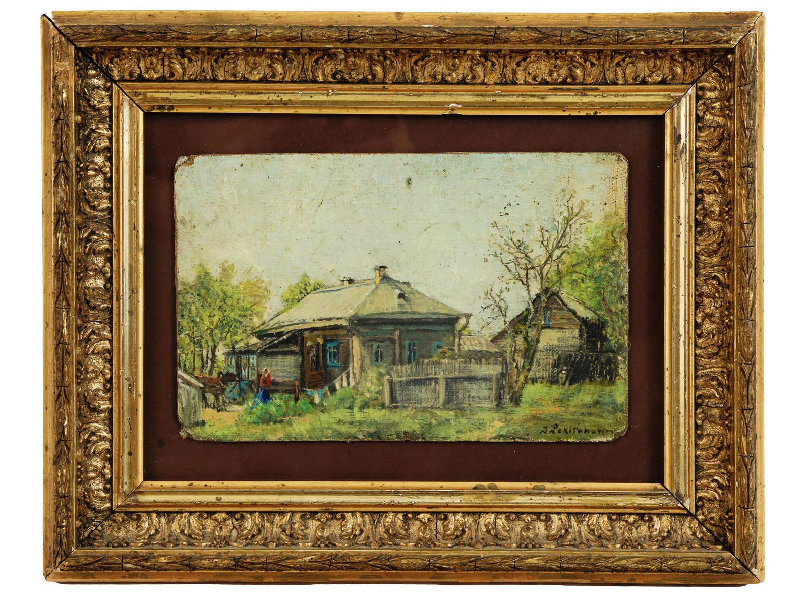 RUSSIAN LANDSCAPE PAINTING BY IVAN POKHITONOV (1 of 5)