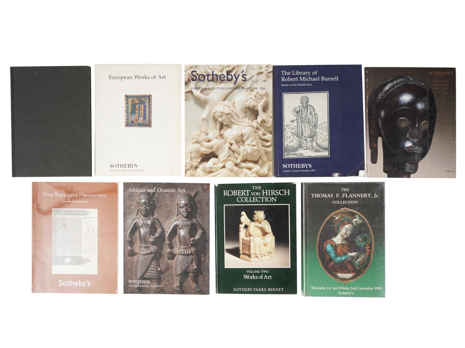 SOTHEBYS AUCTION CATALOGUES ARTS AND MANUSCRIPTS (1 of 9)