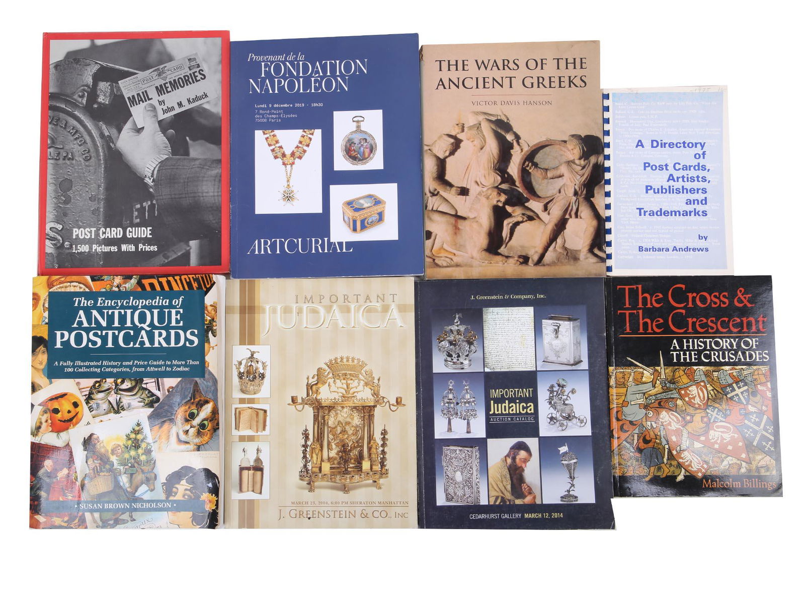 JUDAICA AUCTION CATALOGS AND COLLECTIBLES BOOKS (1 of 15)