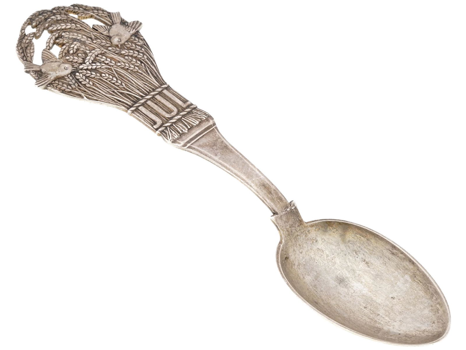 1924 A. MICHELSEN DENMARK SILVER CHRISTMAS SPOON (1 of 6)
