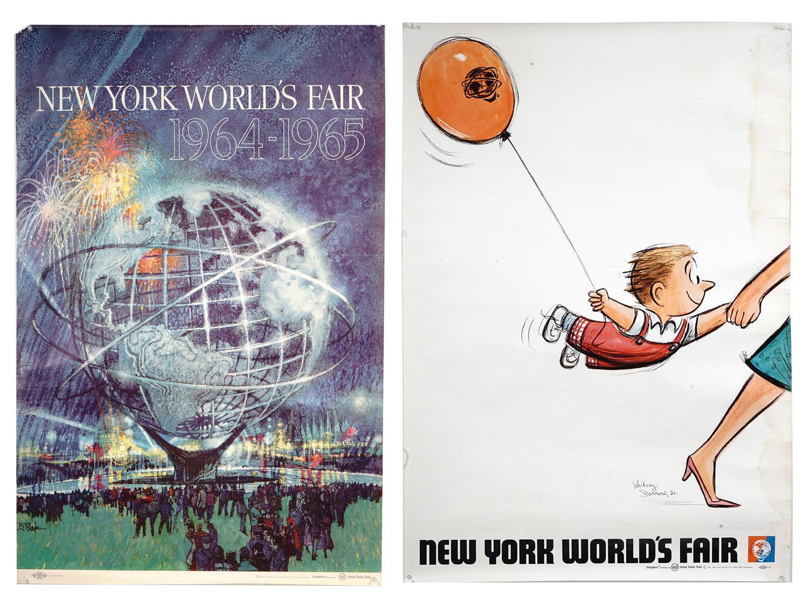 1964 NEW YORK WORLDS FAIR POSTERS BY ROBERT PEAK (1 of 11)