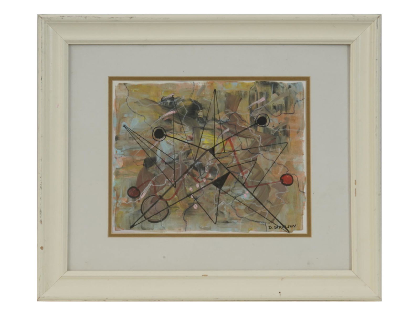 AMERICAN ABSTRACT PAINTING BY DENNIS SAKELSON (1 of 5)