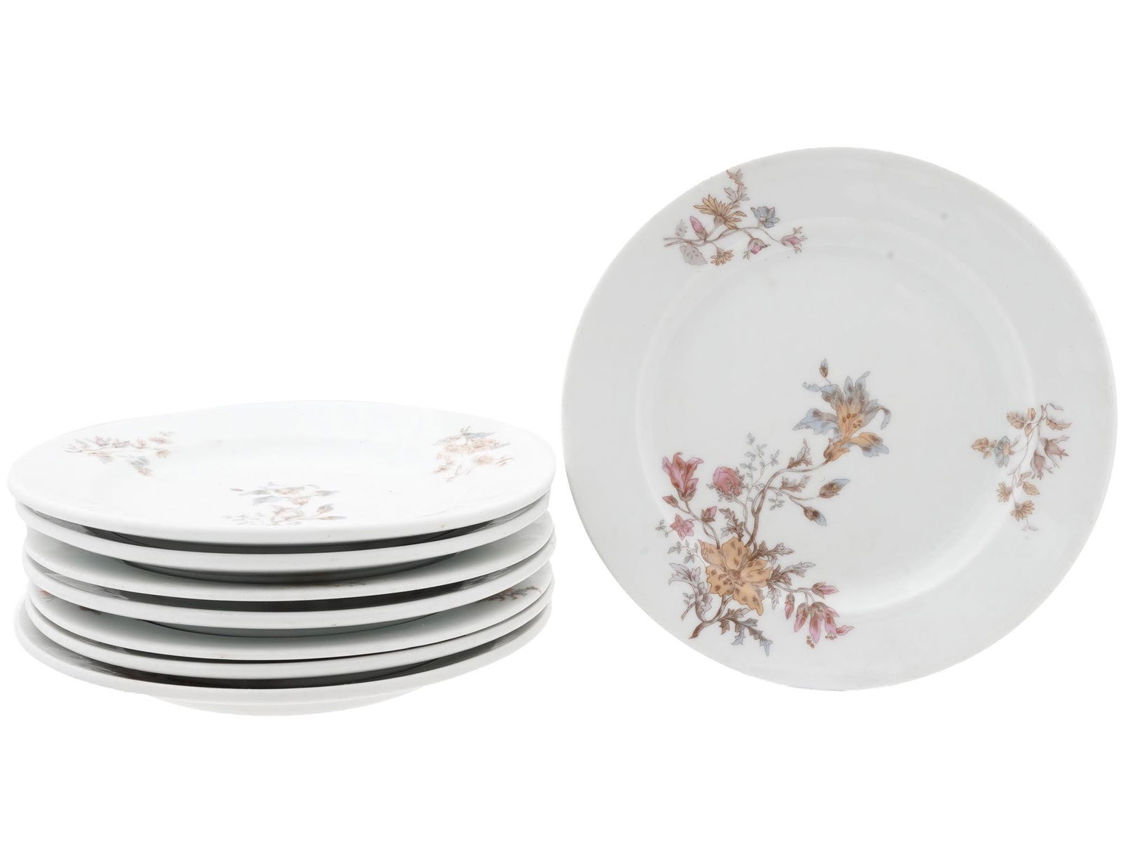 RUSSIAN KUZNETSOV HAND PAINTED PORCELAIN PLATES (1 of 11)